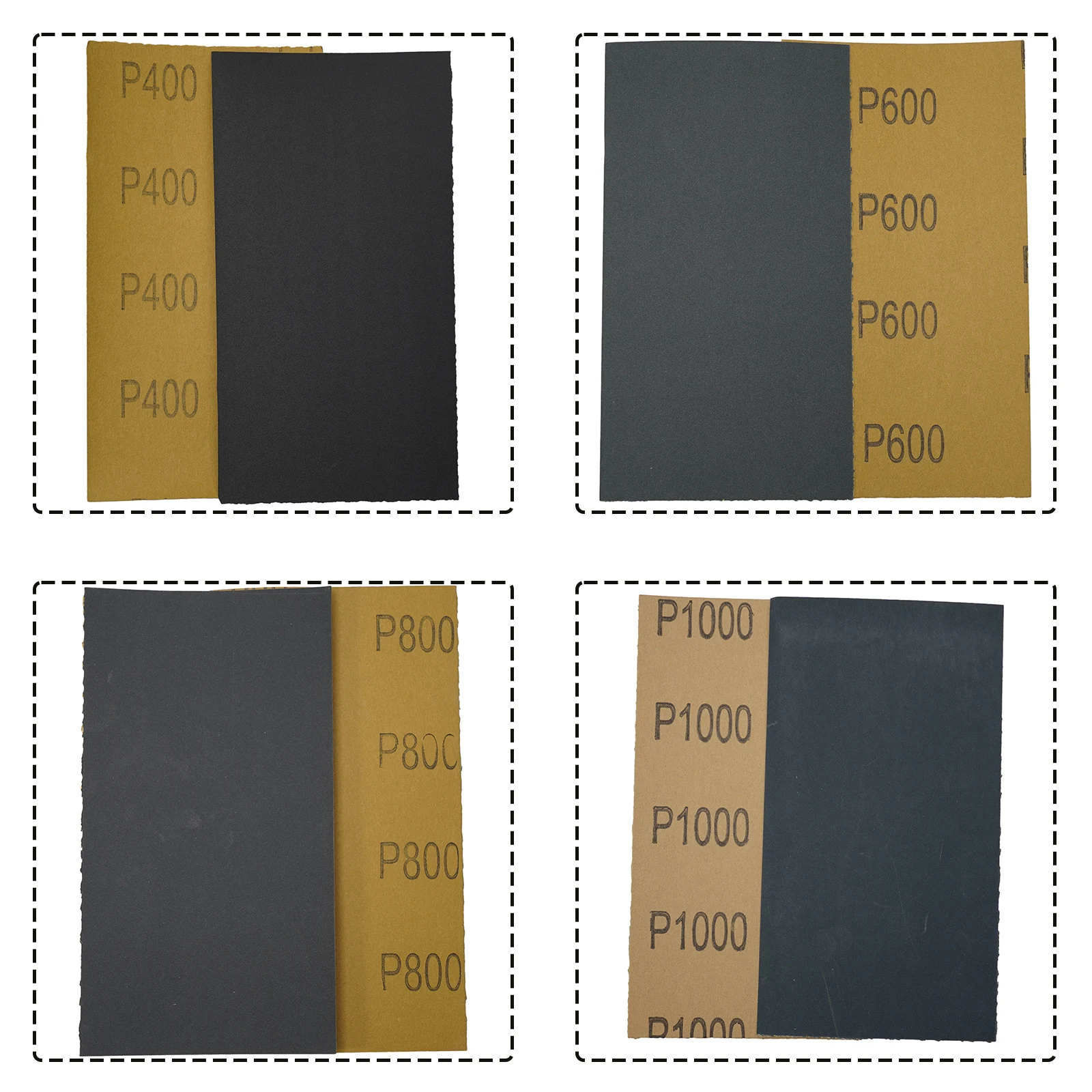 Grit Sandpaper 1000 Headlight Kens 1200 Metal 1500 Plastic 18pcs/Set Silicon Carbide 2000 Stone 2500 Wet / Dry 
Grit Sandpaper 1000 Headlight Kens 1200 Metal 1500 Plastic 18pcs/Set Silicon Carbide 2000 Stone 2500 Wet / Dry