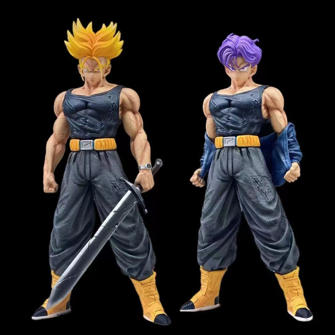 

42cm GK Dragon Ball Z Trunks Statue Action Figure Super Saiyan Figurine LC Legend of Guild Wars PVC Toys Anime Torankusu Model