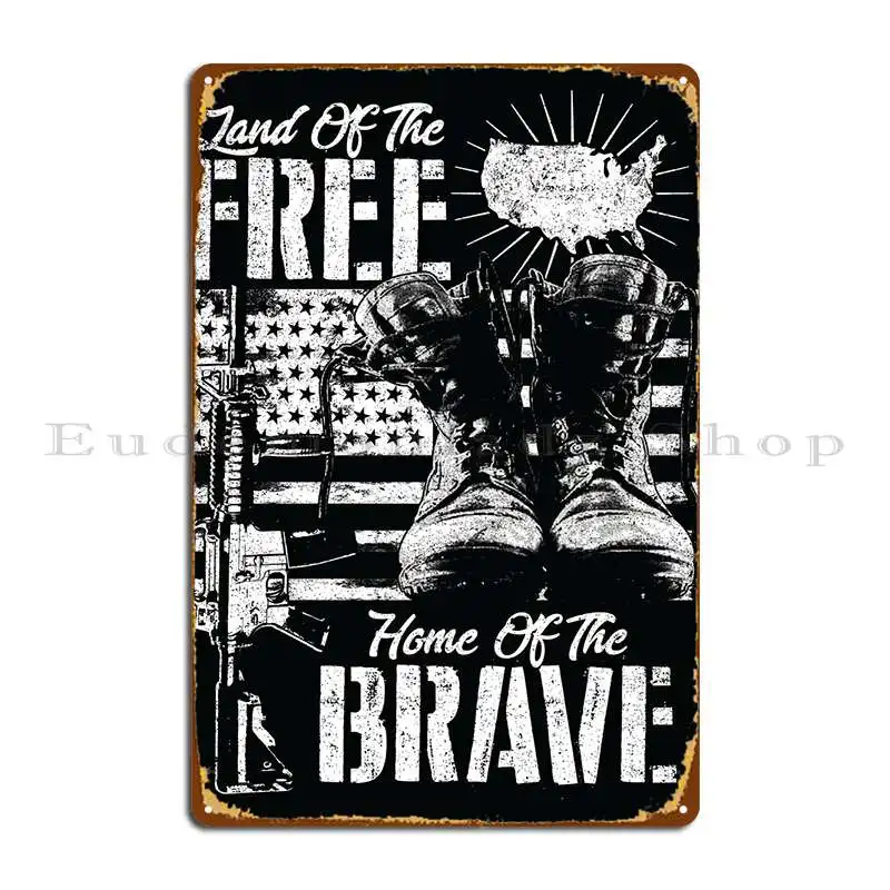 Land Of The Free White Metal Sign Plates Party Bar Designs Wall Decor Tin Sign Poster
Land Of The Free White Metal Sign Plates Party Bar Designs Wall Decor Tin Sign Poster