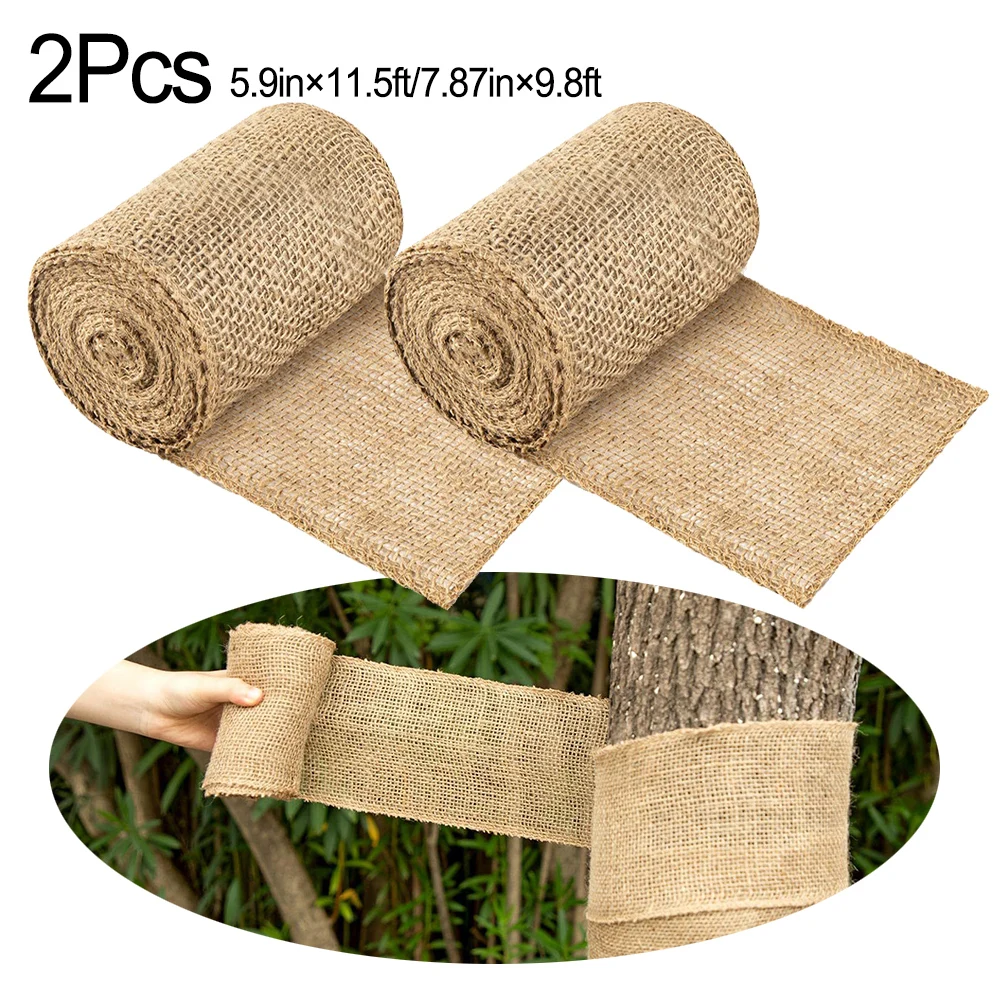 2pcs Natural Burlap Tree Wraps For Winter Plant Protection For Yard Garden Plants Small Tree Against Cold 9.8/11.5 Feet
2pcs Natural Burlap Tree Wraps For Winter Plant Protection For Yard Garden Plants Small Tree Against Cold 9.8/11.5 Feet
