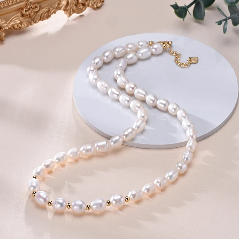 6-7mm Rice Shape Freshwater White Pink Purple Mixed Color Pearl Necklace 925 Sterling Silver Jewelry for Women Girls 3 Mallzona Sa69bc0c6b76a484fbbeef7a2c5838d7cq 6-7mm Rice Shape Freshwater White Pink Purple Mixed Color Pearl Necklace 925 Sterling Silver Jewelry for Women Girls Mallzona