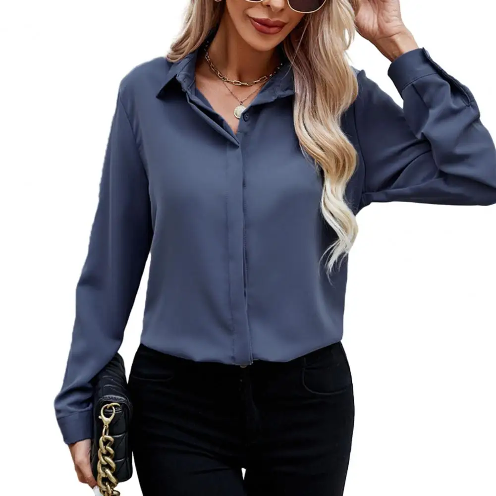 Blouse Women 2023 Fashion Women Shirt Tops Lapel Long Sleeve Single Breasted Solid Color Loose Fit V-Neck Office Lady Tops
Blouse Women 2023 Fashion Women Shirt Tops Lapel Long Sleeve Single Breasted Solid Color Loose Fit V-Neck Office Lady Tops
