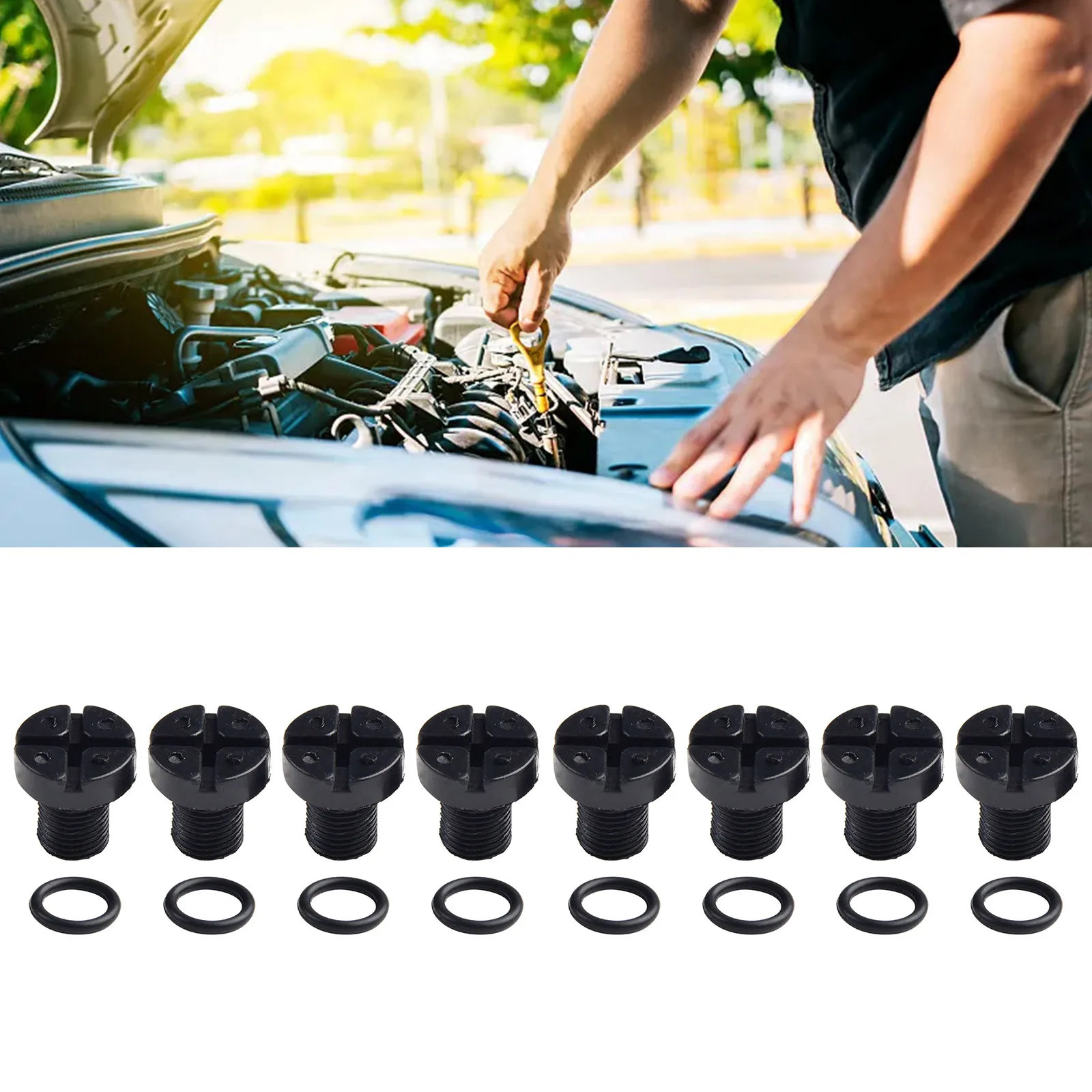 Package Includes 8X Radiator Overflow Coolant Expansion Tank Bleed Screws For BMW 1 3 5 7 Series X3 17111712788
Package Includes 8X Radiator Overflow Coolant Expansion Tank Bleed Screws For BMW 1 3 5 7 Series X3 17111712788