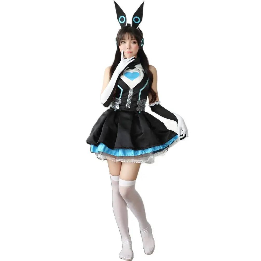 

Аниме персонаж кафе Горничная Косплей Кролик сексуальное платье Лолита костюм для женщин девушка горничная