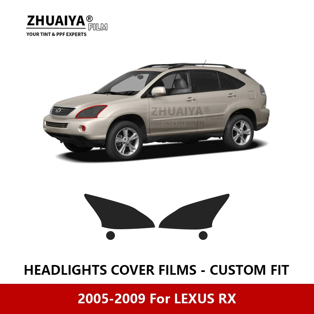 For LEXUS RX 2005-2009 Car Exterior Headlight Anti-scratch PPF precut Protective film Repair film Car stickers Accessories
For LEXUS RX 2005-2009 Car Exterior Headlight Anti-scratch PPF precut Protective film Repair film Car stickers Accessories