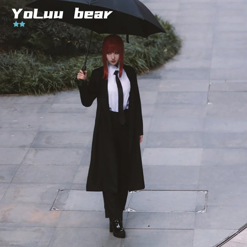 YoLuu bear 2-Star Anime Chainsaw Man Woman Makima Cosplay Costume Outfit Uniform Full Set Christmas Party Costumes Cos Clothings
YoLuu bear 2-Star Anime Chainsaw Man Woman Makima Cosplay Costume Outfit Uniform Full Set Christmas Party Costumes Cos Clothings