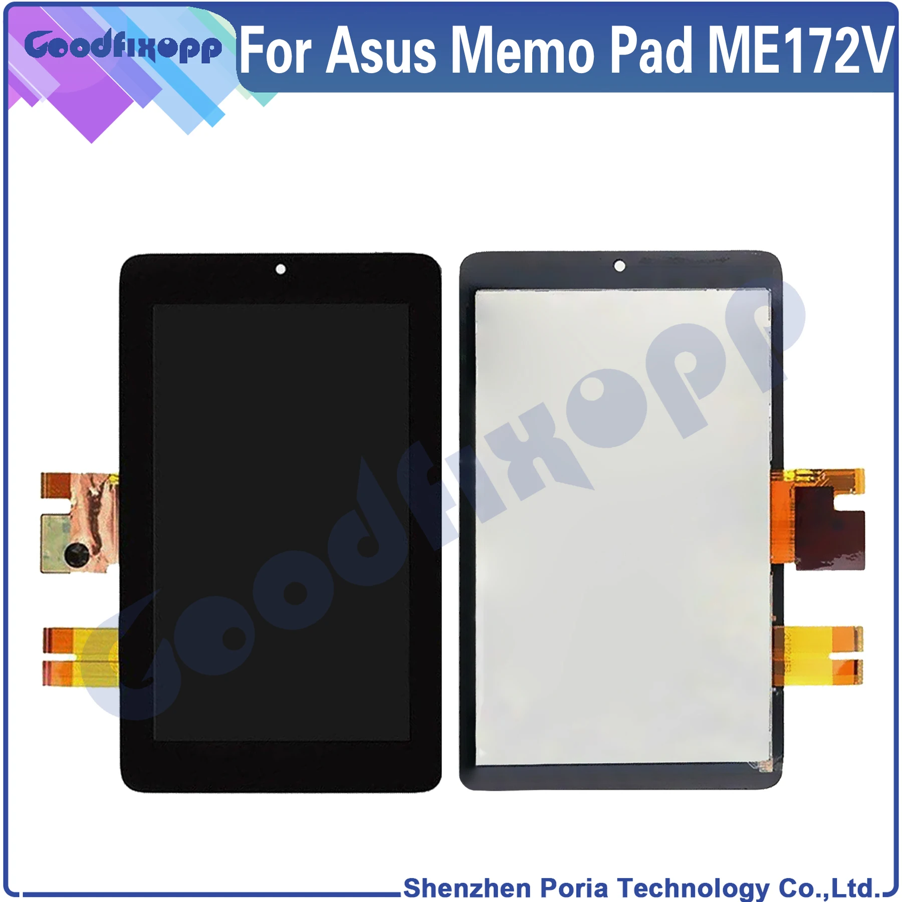 Экран 7,0 дюйма для Asus Memo Pad ME172V ME172, ЖК-дисплей, цифровой преобразователь экрана в сборе, замена
Экран 7,0 дюйма для Asus Memo Pad ME172V ME172, ЖК-дисплей, цифровой преобразователь экрана в сборе, замена
