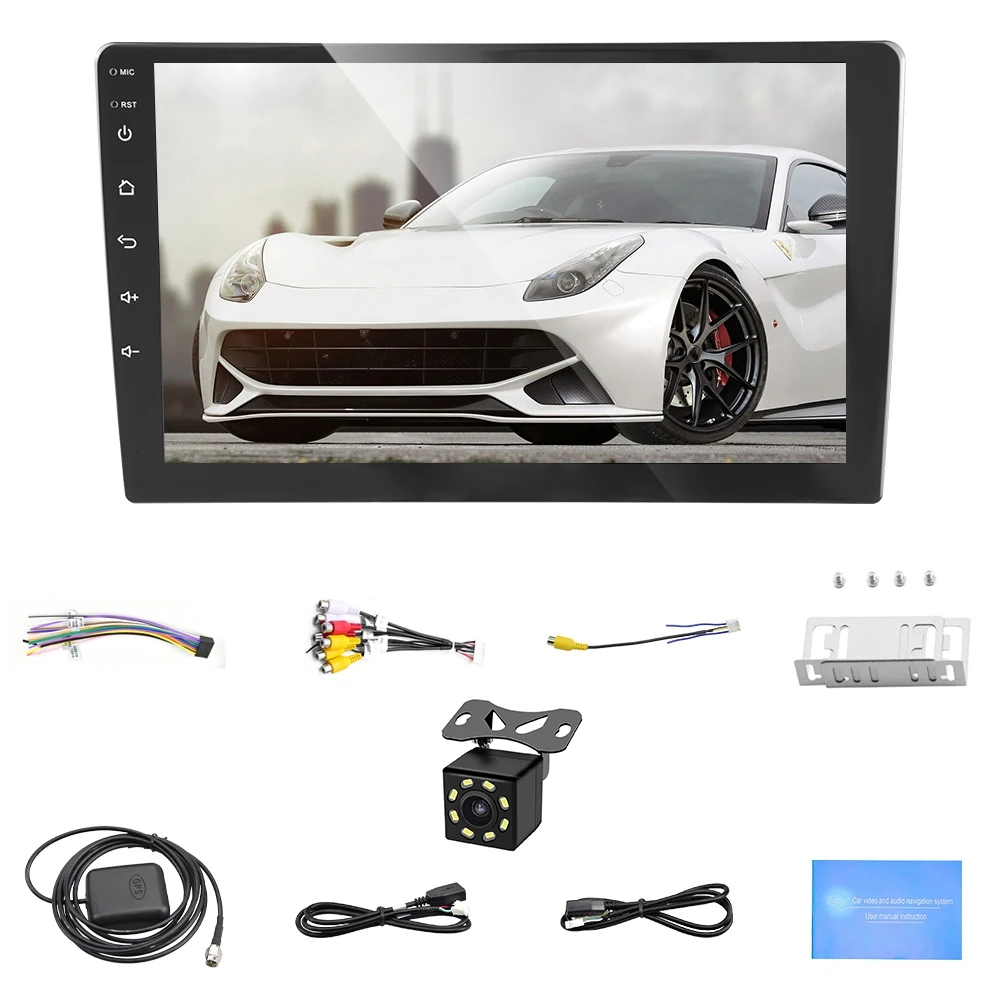 Split Screen WIFI Car Stereo Android 9.1 MP5 Player Support GPS 3 Screen Simultaneous Video Player with 8 LED Camera
Split Screen WIFI Car Stereo Android 9.1 MP5 Player Support GPS 3 Screen Simultaneous Video Player with 8 LED Camera