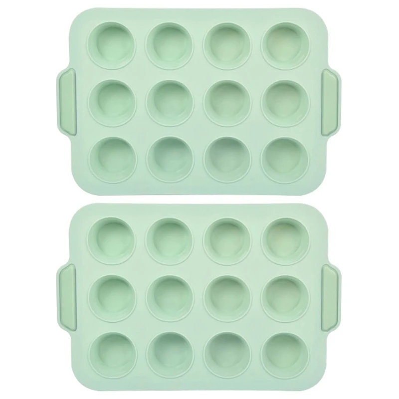 12-Hole Round Cake Moulds Bread Molds Mousse Mould Chocolate Mold Kitchen Baking 
12-Hole Round Cake Moulds Bread Molds Mousse Mould Chocolate Mold Kitchen Baking