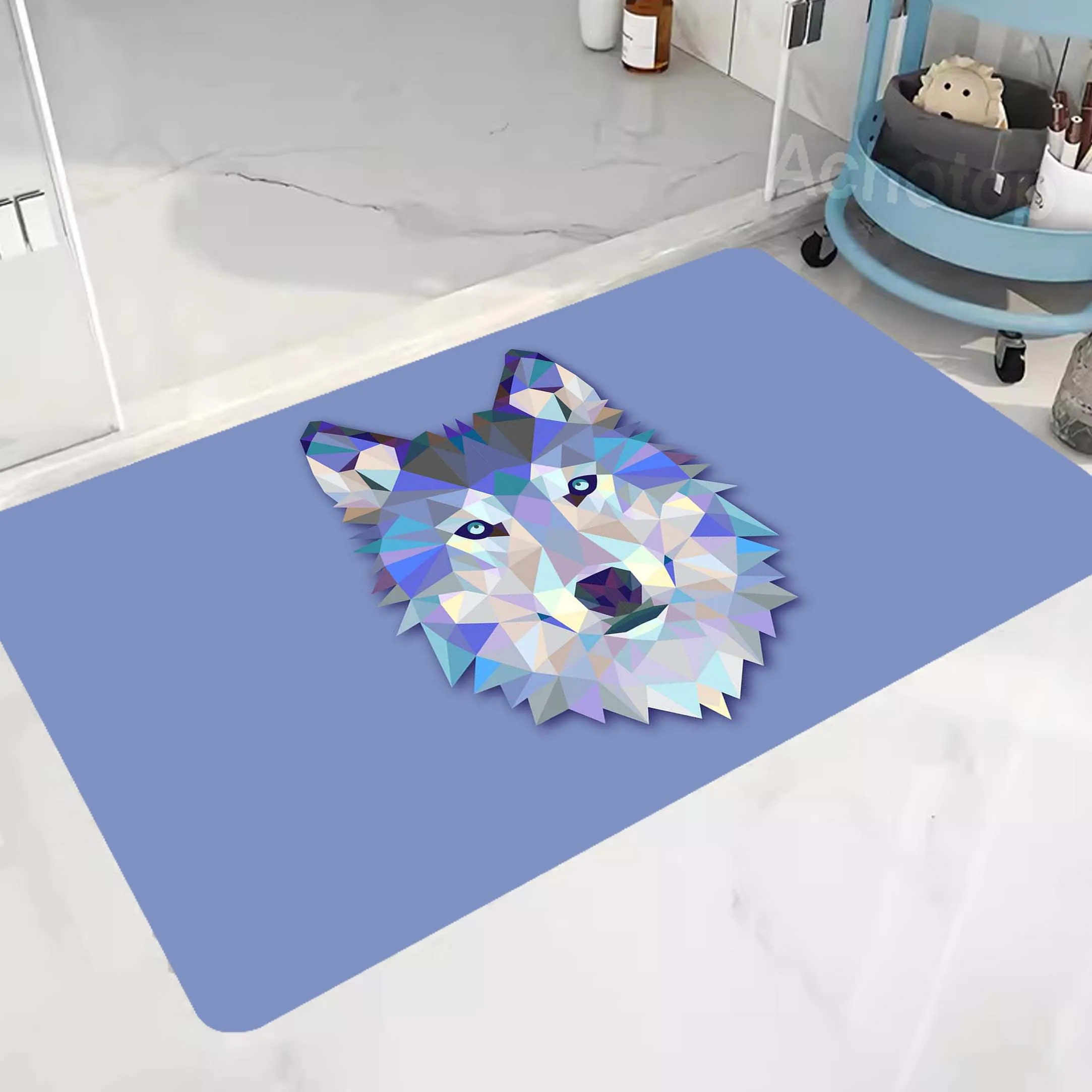 

Animal Patterrn Carpet Living Room Area Rugs Coffee Tables Mat Cloakroom Soft Foot Mat Bedside Of Bedroom Rug Diatom Floor Mat