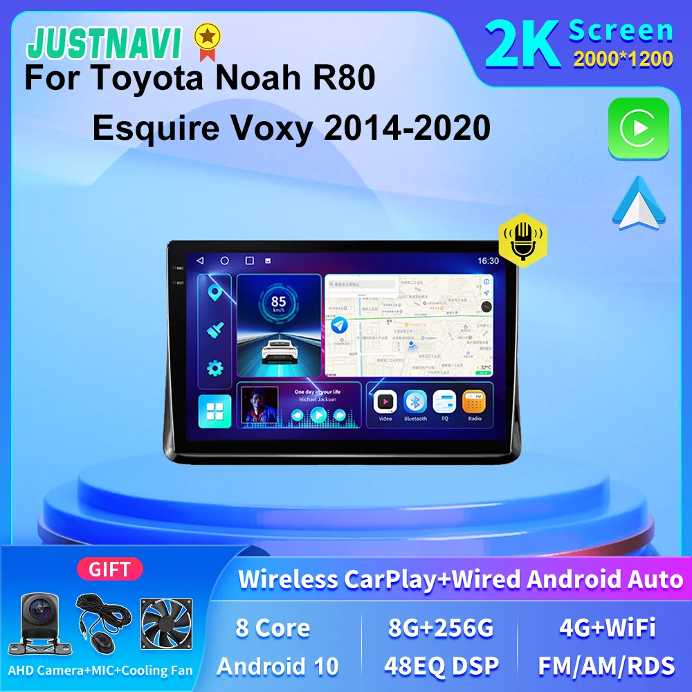 JUSTNAVI 2K Screen Android Car Multimedia Radio GPS Carplay For Toyota Noah R80 Esquire Voxy 2014 2015 2016 2017 2018 2019 2020
JUSTNAVI 2K Screen Android Car Multimedia Radio GPS Carplay For Toyota Noah R80 Esquire Voxy 2014 2015 2016 2017 2018 2019 2020