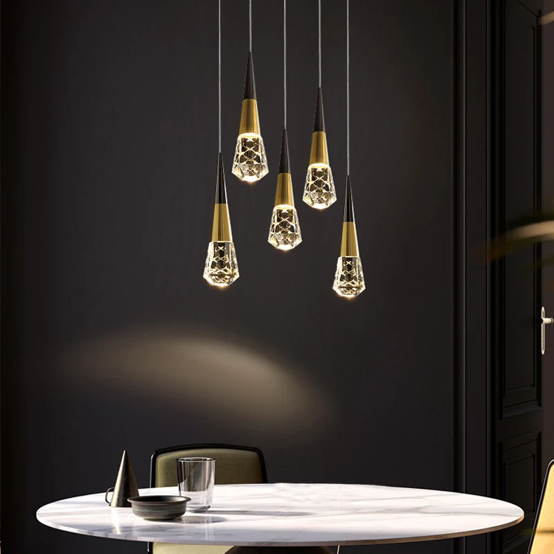 Modern Luxury Crystal Chandelier New Design Large Living Room Lighting Kitchen Indoor Lighting LED Spiral Staircase Chandelier
Modern Luxury Crystal Chandelier New Design Large Living Room Lighting Kitchen Indoor Lighting LED Spiral Staircase Chandelier