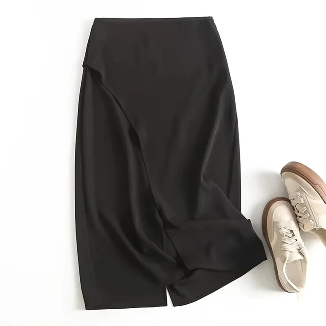 Maxdutti High Waist Asymmetry Black Sexy Forking Midi SKirts Women England Fashion Office Lady SKirts
Maxdutti High Waist Asymmetry Black Sexy Forking Midi SKirts Women England Fashion Office Lady SKirts