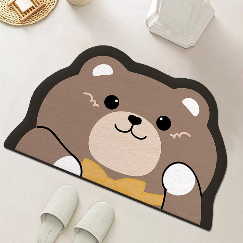 Floor mat, water absorbing bathroom, toilet foot mat, anti slip bathroom, quick drying small carpet rug
Floor mat, water absorbing bathroom, toilet foot mat, anti slip bathroom, quick drying small carpet rug
