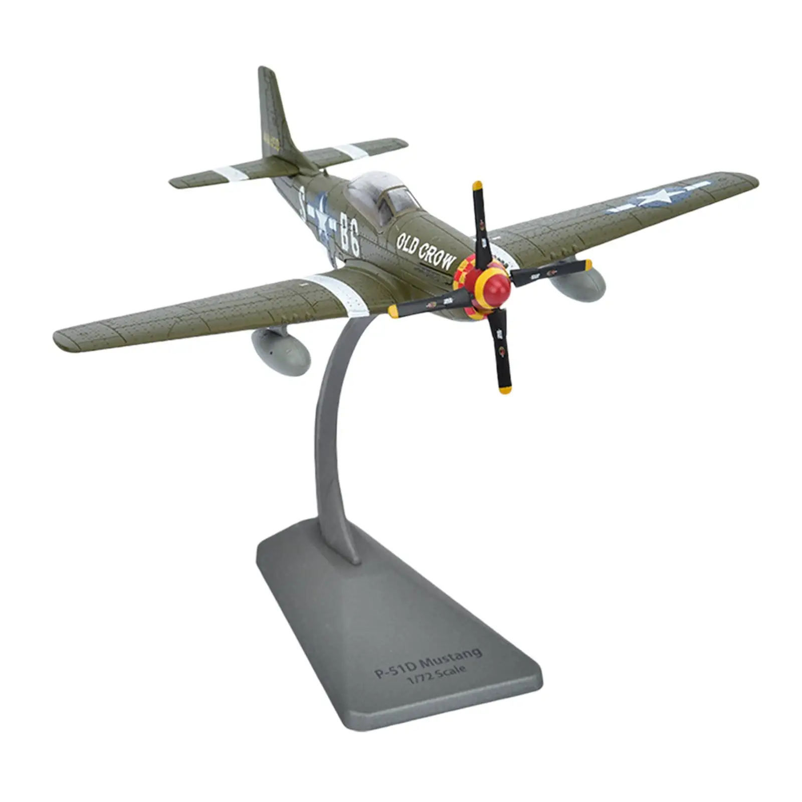 Alloy 1/72 P51B Fighter Diecast Model Gift Kids Adults Toy Collectables Durable with Display Stand for Bedroom Bar Cafe
Alloy 1/72 P51B Fighter Diecast Model Gift Kids Adults Toy Collectables Durable with Display Stand for Bedroom Bar Cafe