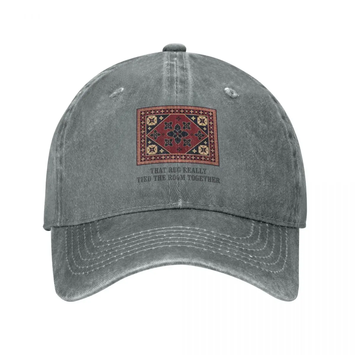 

The Big Lebowski - Rug - That Rug Really Tied The Room Together Cap Cowboy Hat luxury man hat hip hop Man cap Women's