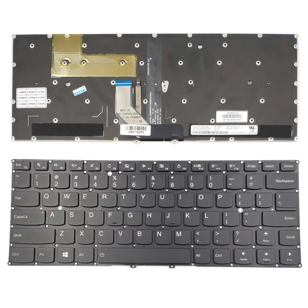 Новая клавиатура для ноутбука Lenovo Yoga 910-13IKB Glass Yoga 5 Pro US с подсветкой без рамки 
Новая клавиатура для ноутбука Lenovo Yoga 910-13IKB Glass Yoga 5 Pro US с подсветкой без рамки