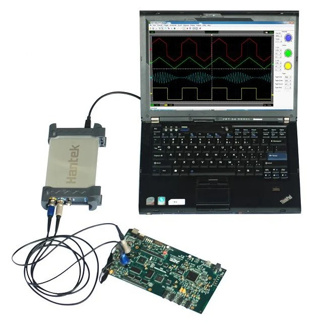 Hantek6212BE PC Based USB Oscilloscope 2 Channel 200MHz 250MS/s Analog osciloscopio Portable
Hantek6212BE PC Based USB Oscilloscope 2 Channel 200MHz 250MS/s Analog osciloscopio Portable