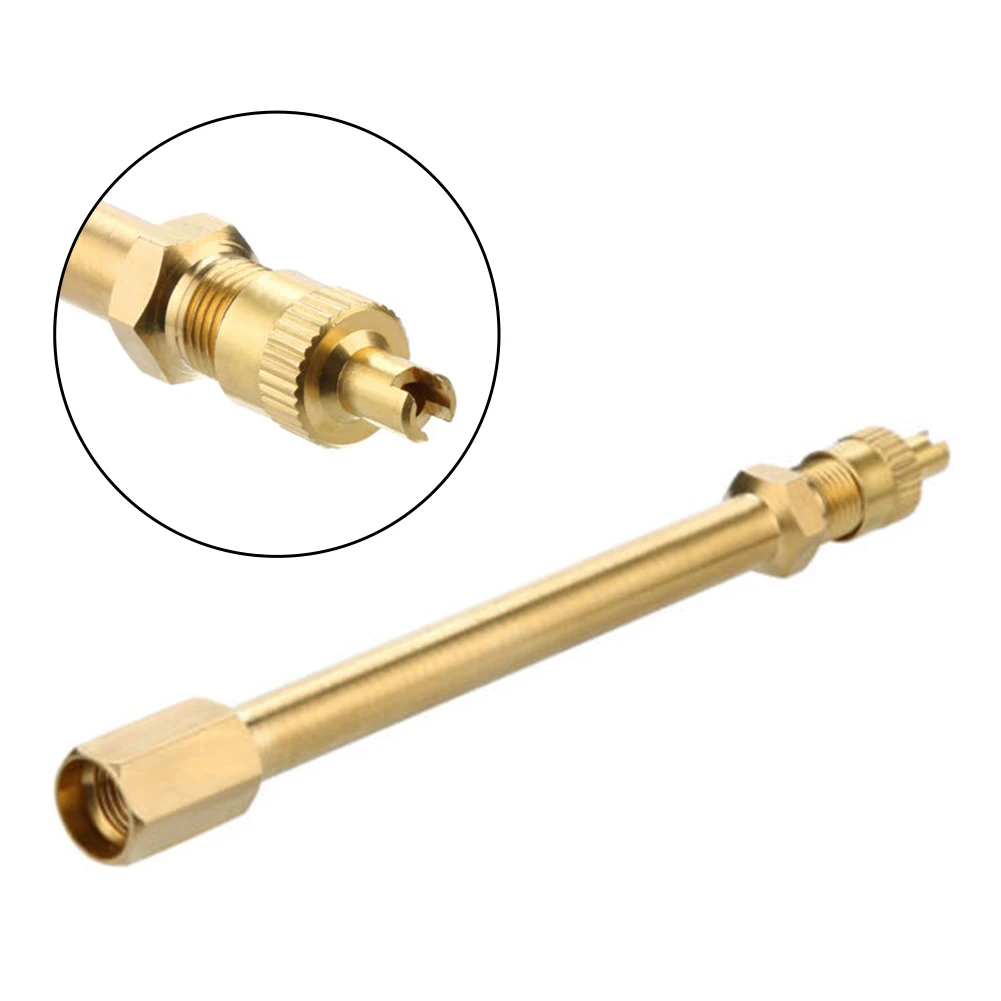 Valve Stem Extension Pole Valve Stem Tool Autos Extension Rods Golden Color Length 100mm Motorcycles Brand New
Valve Stem Extension Pole Valve Stem Tool Autos Extension Rods Golden Color Length 100mm Motorcycles Brand New