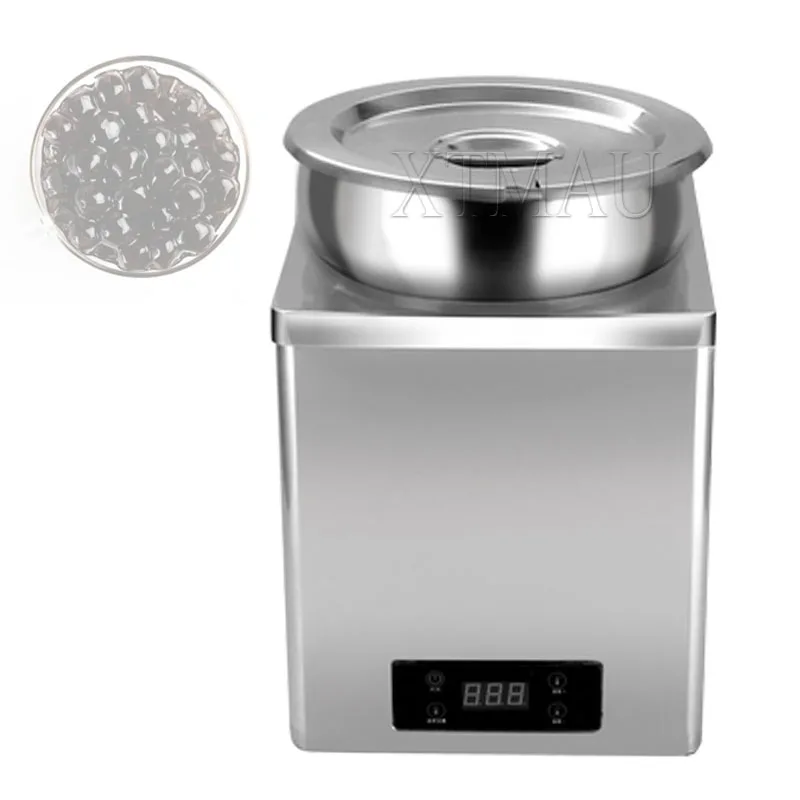 7L Pearl Pot Brown Sugar Pearl Warmer Stainless Steel Rice Tapioca Sago Thermal Insulation Pot
7L Pearl Pot Brown Sugar Pearl Warmer Stainless Steel Rice Tapioca Sago Thermal Insulation Pot