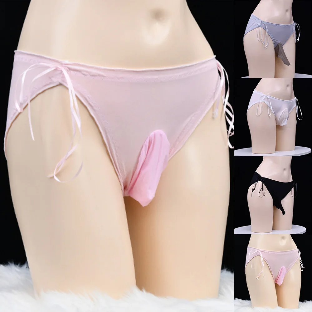 Mens Sissy Pouch Panties Sexy Ice Silk Love Shape Soft Briefs Knickers Gay Closed/Open Sheath Underpants Мужские Трусы
Mens Sissy Pouch Panties Sexy Ice Silk Love Shape Soft Briefs Knickers Gay Closed/Open Sheath Underpants Мужские Трусы