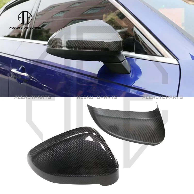 Dry Real Carbon Fiber Car Wing Mirror Covers Rear view Mirror Cap Car Styling For AUDI A4 S4 RS4 B9 A5 S5 RS5
Dry Real Carbon Fiber Car Wing Mirror Covers Rear view Mirror Cap Car Styling For AUDI A4 S4 RS4 B9 A5 S5 RS5