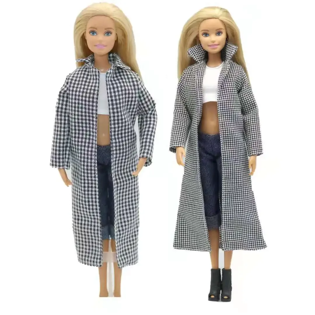 1:6 Plaid Houndstooth Parka Winter Coat Jacket for Barbie Doll Clothes Outfits Dress 1/6 BJD Dolls Accessories Kids DIY Toy Gift
1:6 Plaid Houndstooth Parka Winter Coat Jacket for Barbie Doll Clothes Outfits Dress 1/6 BJD Dolls Accessories Kids DIY Toy Gift