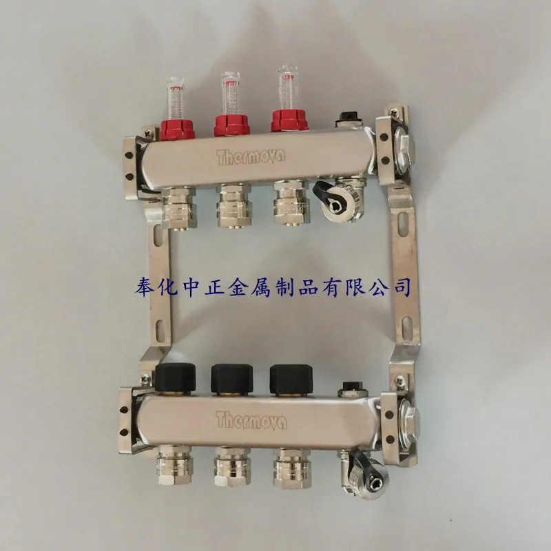 304 Stainless Steel Geothermal Floor Heating Pipe Water Distributor, Water Heater, Water Collector, All Copper Accessories
304 Stainless Steel Geothermal Floor Heating Pipe Water Distributor, Water Heater, Water Collector, All Copper Accessories