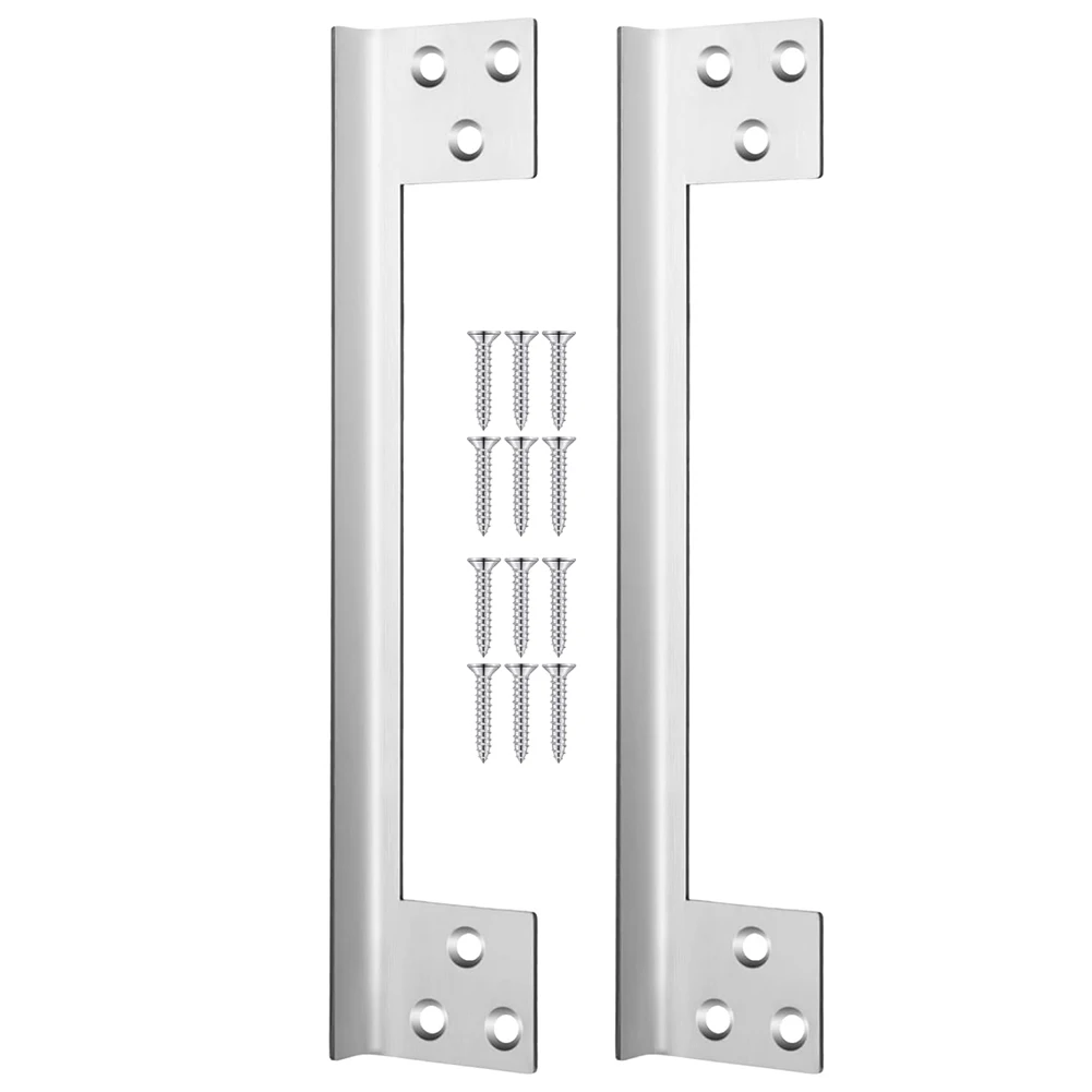 Striker Plates Striker Platest Silver Commercial Door Latch Guard Plate Secure Fit Stainless Steel Standard Doors
Striker Plates Striker Platest Silver Commercial Door Latch Guard Plate Secure Fit Stainless Steel Standard Doors