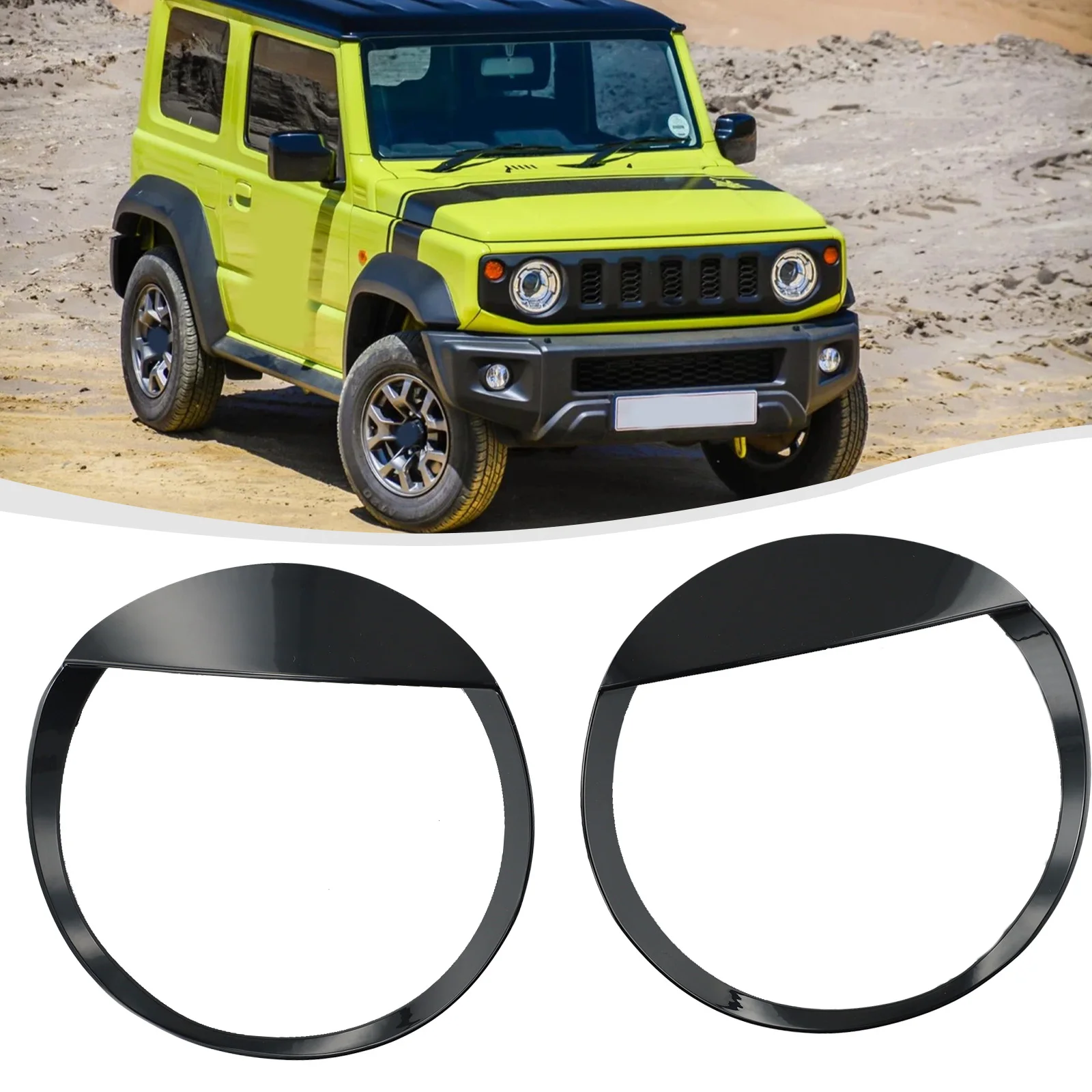 Аксессуары для передних фар Suzuki Jimny 2019-21, заменяет черный декоративный с клейкой лентой 2 шт., высокое качество
Аксессуары для передних фар Suzuki Jimny 2019-21, заменяет черный декоративный с клейкой лентой 2 шт., высокое качество