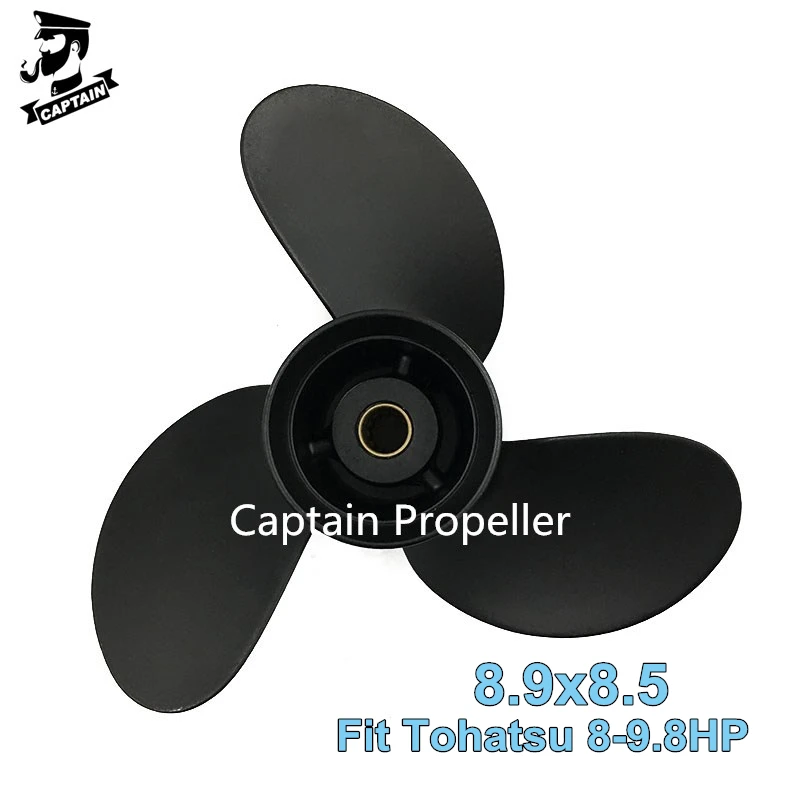 Captain Boat Outboard Propeller 8.9x8.5 Fit Tohatsu Mercury Engines MFS8/9.8 NSF8/9.8 9.9HP 12 Splines Marine Part 3 Blades
Captain Boat Outboard Propeller 8.9x8.5 Fit Tohatsu Mercury Engines MFS8/9.8 NSF8/9.8 9.9HP 12 Splines Marine Part 3 Blades