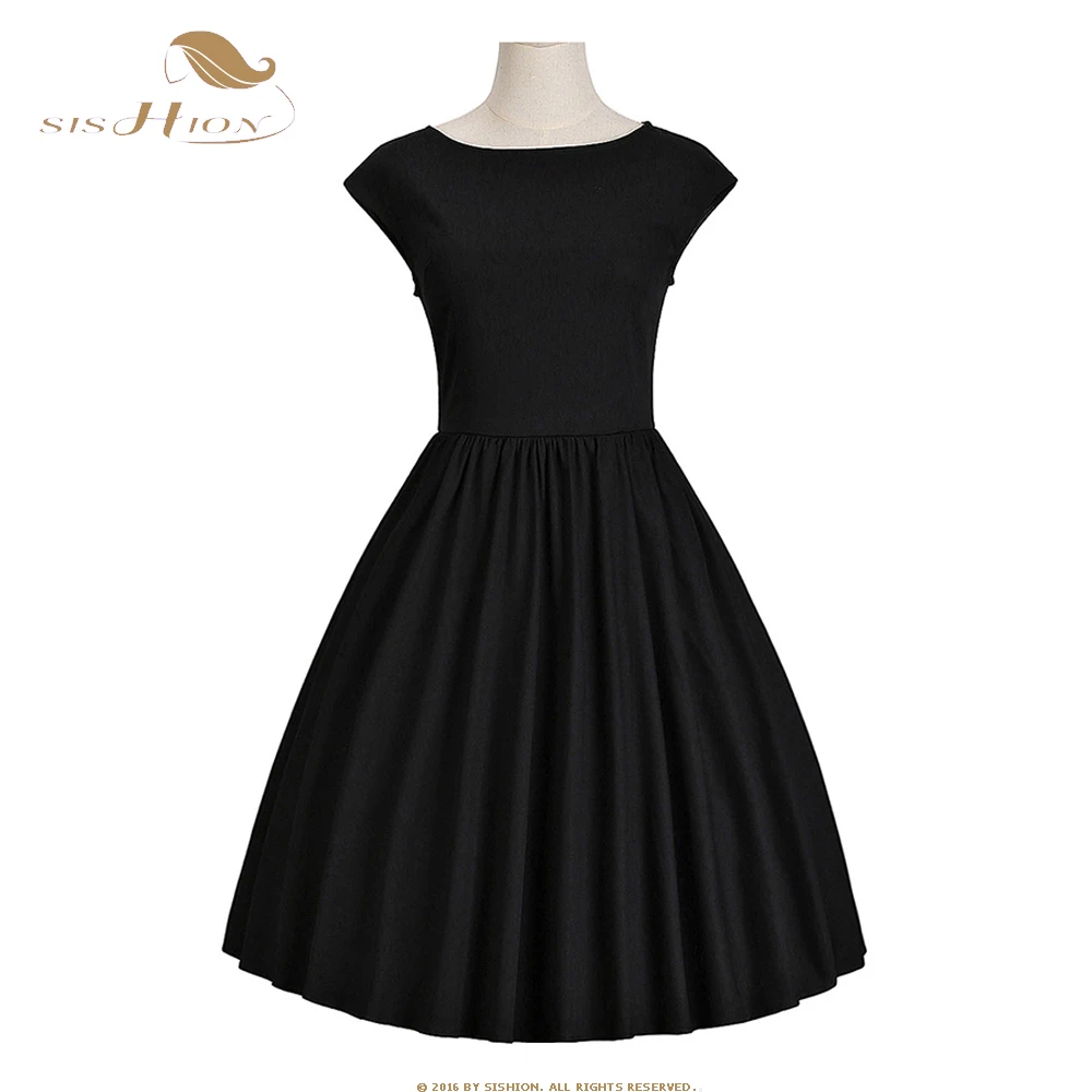 Black White Casual Oversized 4XL Classic Vintage Flare Ladies Dress Cocktail Party Dresses 50s 60s Tunic Midi Swing Dress SR231
Black White Casual Oversized 4XL Classic Vintage Flare Ladies Dress Cocktail Party Dresses 50s 60s Tunic Midi Swing Dress SR231