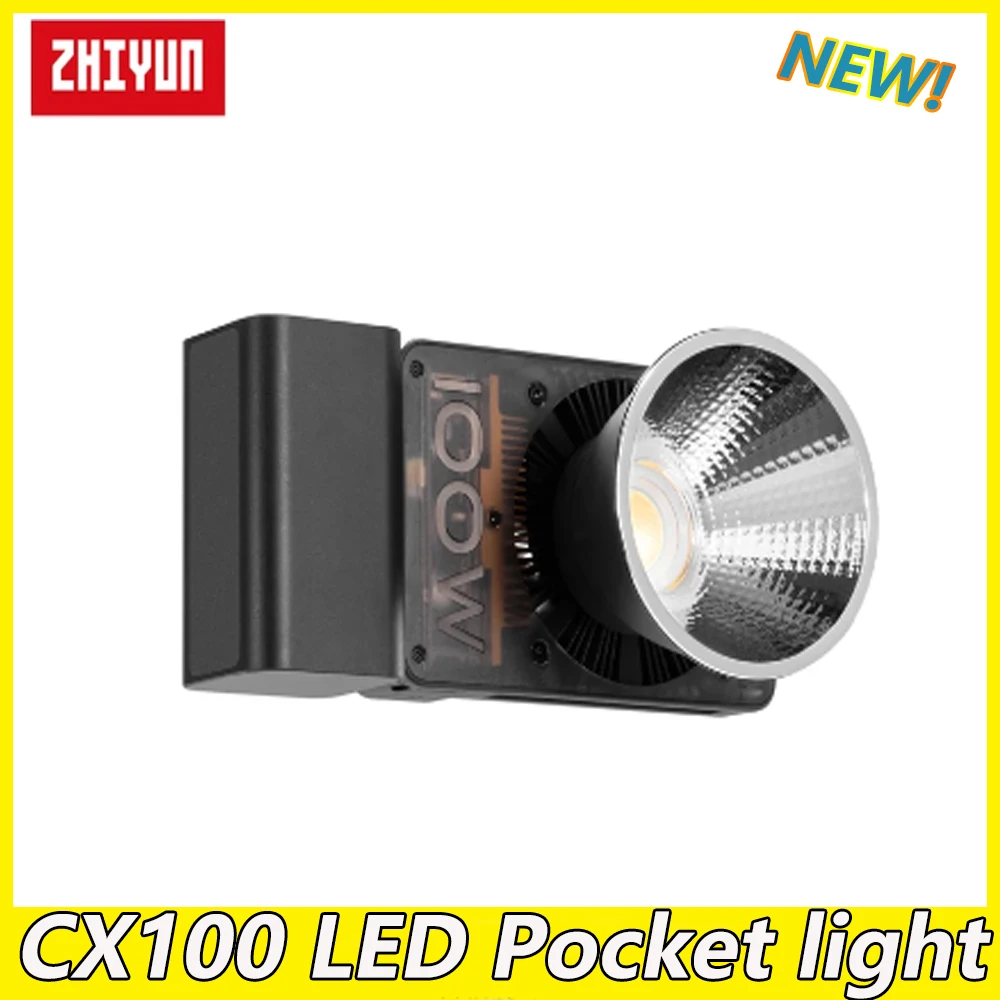 ZHIYUN CX100 100W Led Light Pocket Video Light 2700K-6200K Photo Shoting Fill Light Photography Lighting for Live Streaming
ZHIYUN CX100 100W Led Light Pocket Video Light 2700K-6200K Photo Shoting Fill Light Photography Lighting for Live Streaming