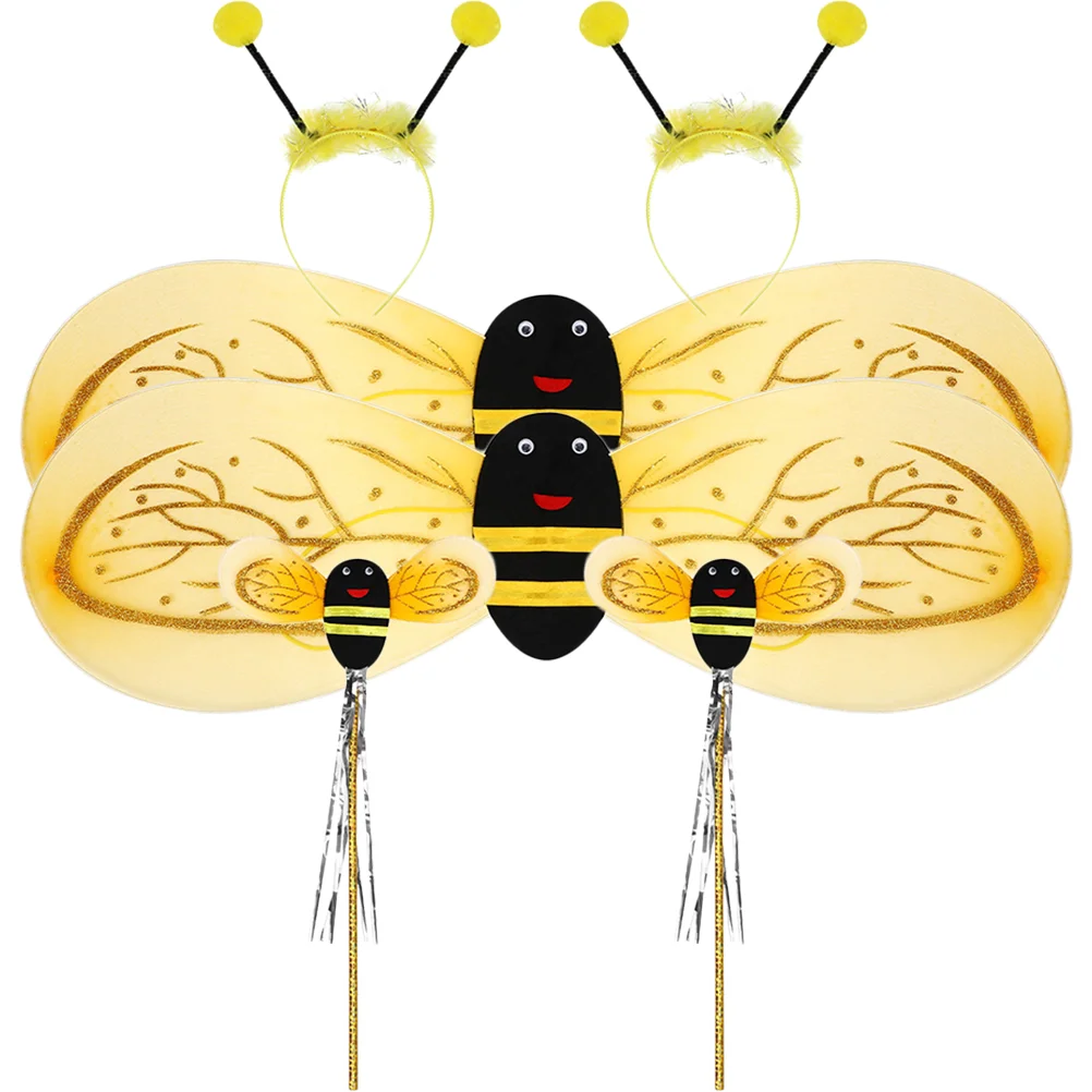 Bee Costume Cosplay Props Headband Wand Wings Performance Costume for Kids Costume Wings Headband Wand Performance Props
Bee Costume Cosplay Props Headband Wand Wings Performance Costume for Kids Costume Wings Headband Wand Performance Props