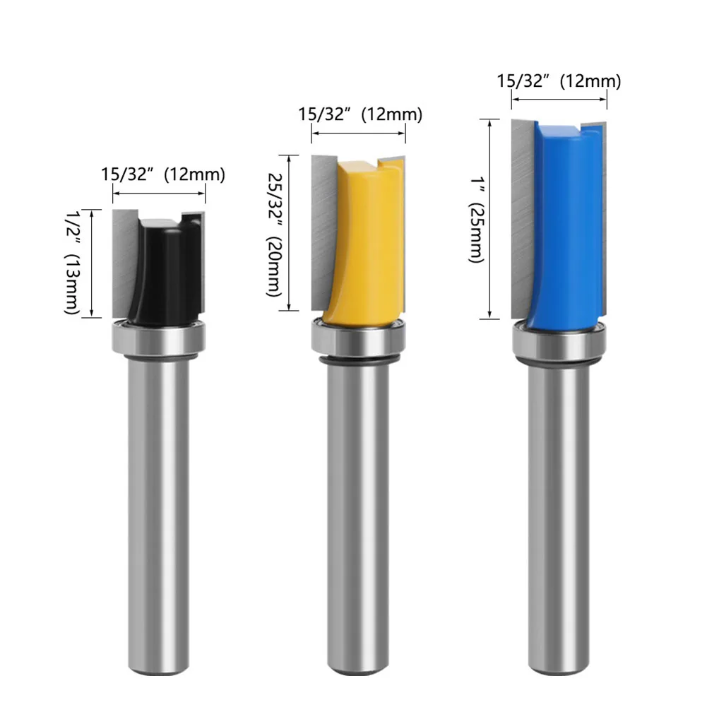 8mm Shank Flush Trim Router Bit Pattern Bit Wood Milling Cutter Woodworking Home DIY Power Tool Replacement Accessories
8mm Shank Flush Trim Router Bit Pattern Bit Wood Milling Cutter Woodworking Home DIY Power Tool Replacement Accessories