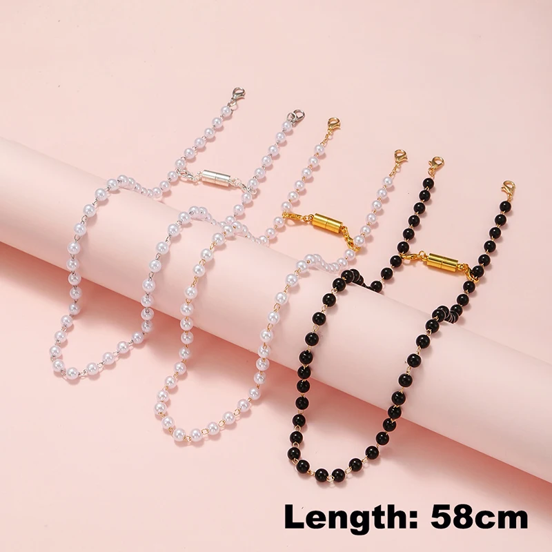 Fashion Glasses Chain for Women Boho Pearl Sunglasses Lanyard Holder Magnet Buckle Mask Chain Neck Cord Eyewear Accessories Gift
Fashion Glasses Chain for Women Boho Pearl Sunglasses Lanyard Holder Magnet Buckle Mask Chain Neck Cord Eyewear Accessories Gift