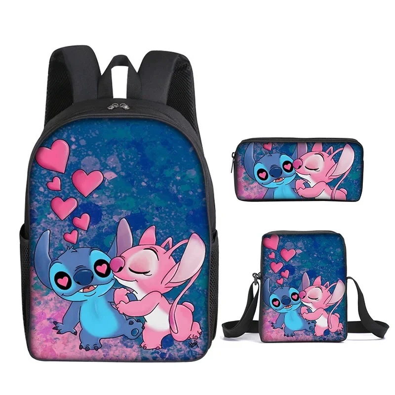 3PC-SET MINISO Disney New Stitch School Bag Primary School Student Print Cartoon Backpack Shoulder Bag Pen Case Set Mochila
3PC-SET MINISO Disney New Stitch School Bag Primary School Student Print Cartoon Backpack Shoulder Bag Pen Case Set Mochila