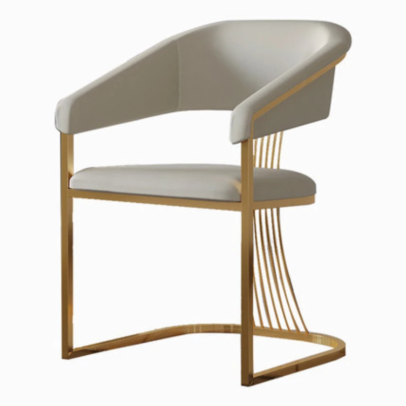 

Обеденные стулья в скандинавском стиле с золотыми ножками, роскошные уникальные эргономичные удобные банкетные стулья для взрослых, предметы для дома