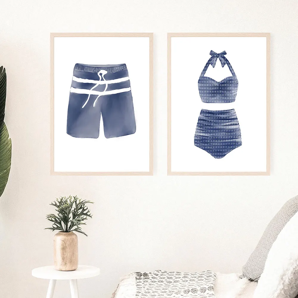 Vintage Swimsuit Poster Nordic Watercolor Canvas Painting Wall Art Blue Bathing Suit Picture for Living Room Interior Home Decor
Vintage Swimsuit Poster Nordic Watercolor Canvas Painting Wall Art Blue Bathing Suit Picture for Living Room Interior Home Decor