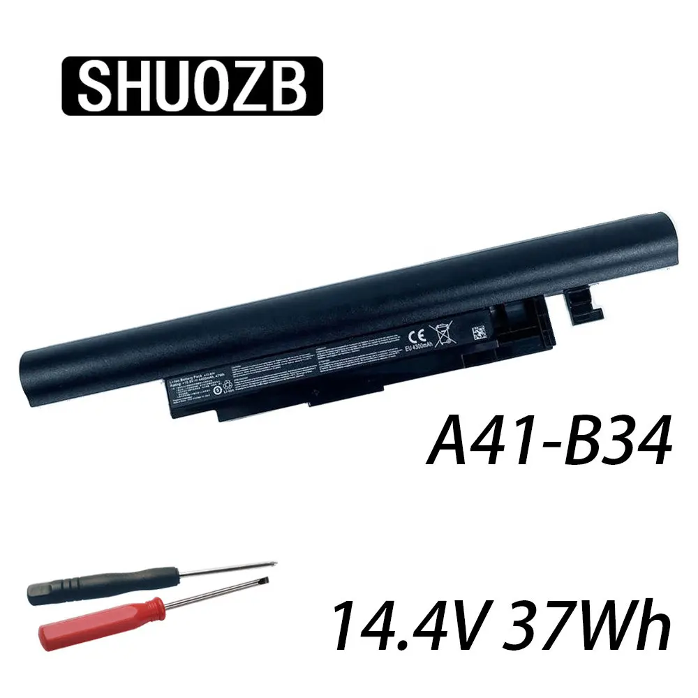 SHUOZB 14.4V A41-B34 A32-B34 A31-C15 Battery For Haier S500 Medion S4209 S4211 S4216 S4611 k560 K56L K5 Tongfang Ruirui V550
SHUOZB 14.4V A41-B34 A32-B34 A31-C15 Battery For Haier S500 Medion S4209 S4211 S4216 S4611 k560 K56L K5 Tongfang Ruirui V550