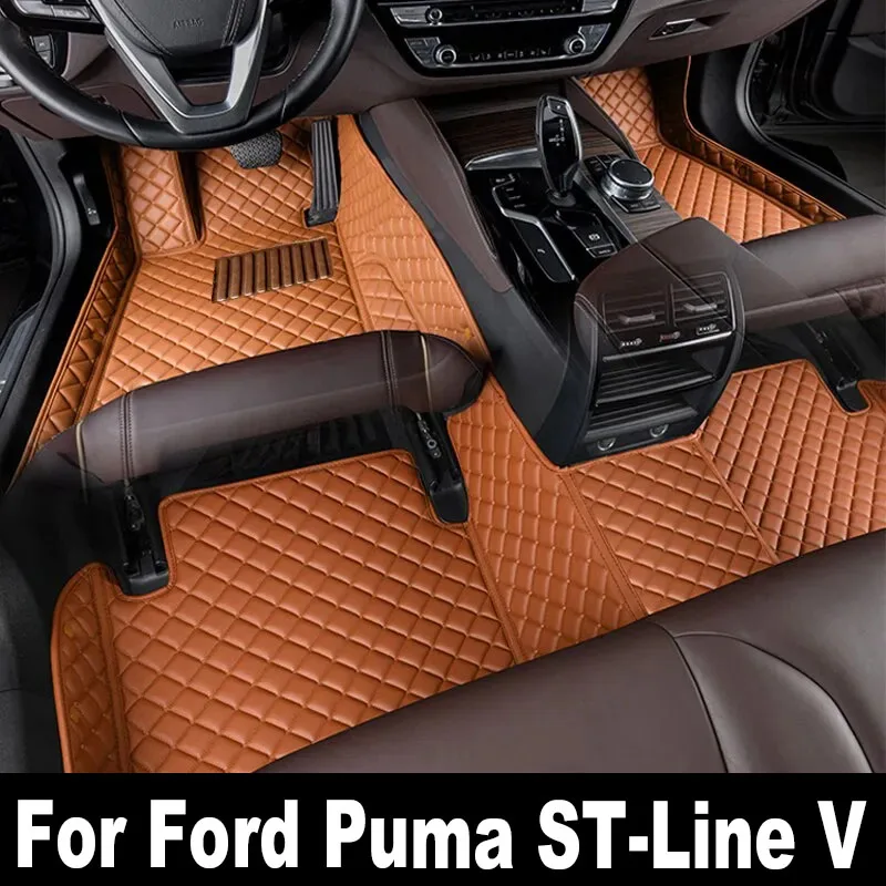 

Car Mats Floor For Ford Puma ST-Line V Crossover 2020 2021 2022 Waterproof Set Car Floor Mats Alfombrillas Coche Car Accessories
