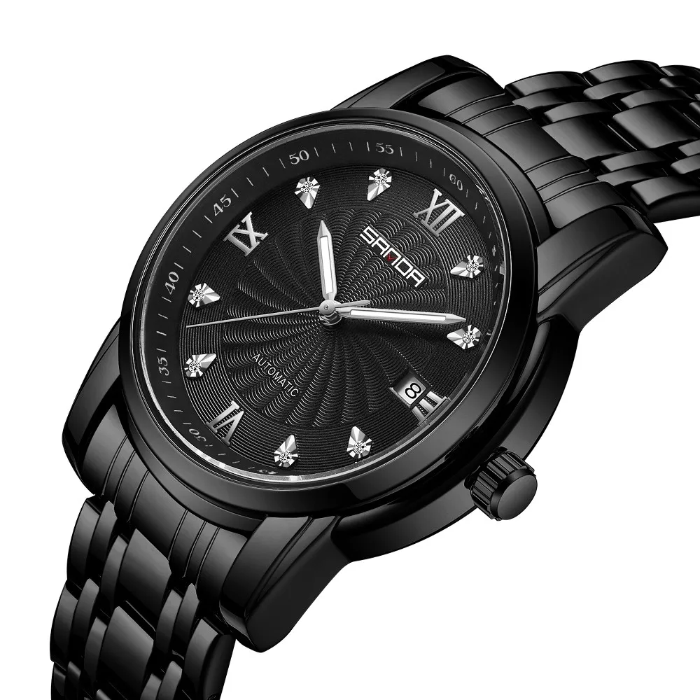 Sanda 2022 Luxury New Men's Automatic Mechanical Watches Full Stainless Steel Business Waterproof Wristwatch Relogio Masculino
Sanda 2022 Luxury New Men's Automatic Mechanical Watches Full Stainless Steel Business Waterproof Wristwatch Relogio Masculino