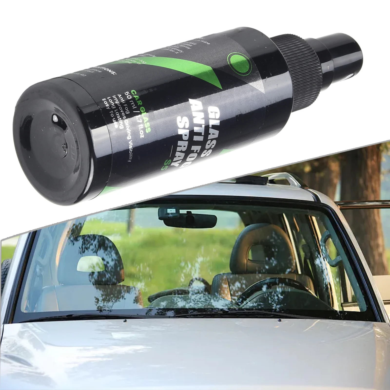 

HGKJ S5 Car Window Sight Coating Spray Glass Cleaner Waterproof Rainproof Anti-Fog Agent Water Repellent Accessories Windshield