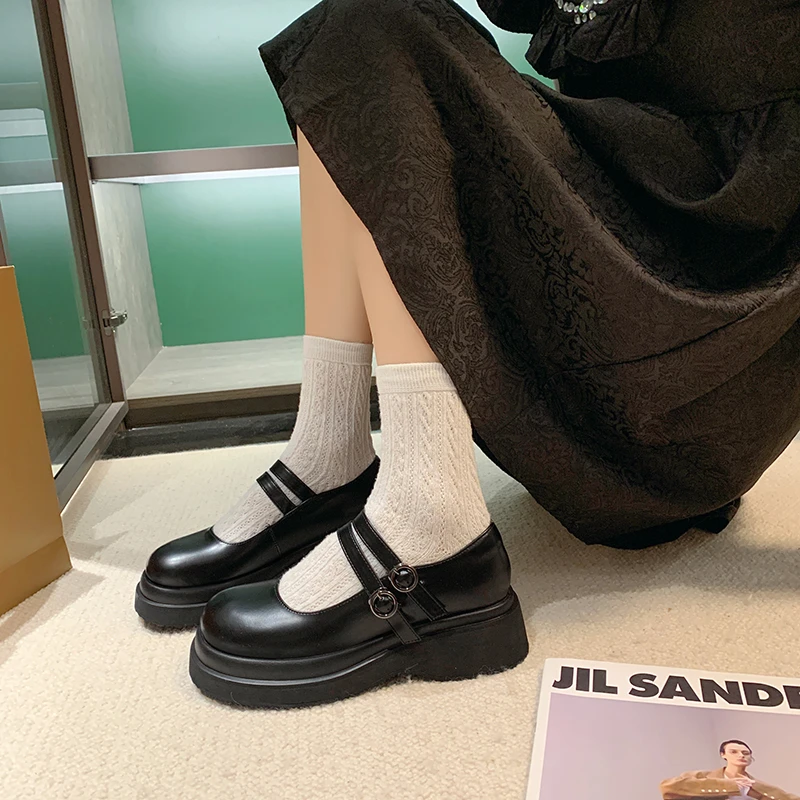 Women's Shoes 2022 Wedge Platform Shoes Women's Shoes Japanese Style Mary Janes Vintage Girls High Heel Student Shoes Pumps
Women's Shoes 2022 Wedge Platform Shoes Women's Shoes Japanese Style Mary Janes Vintage Girls High Heel Student Shoes Pumps