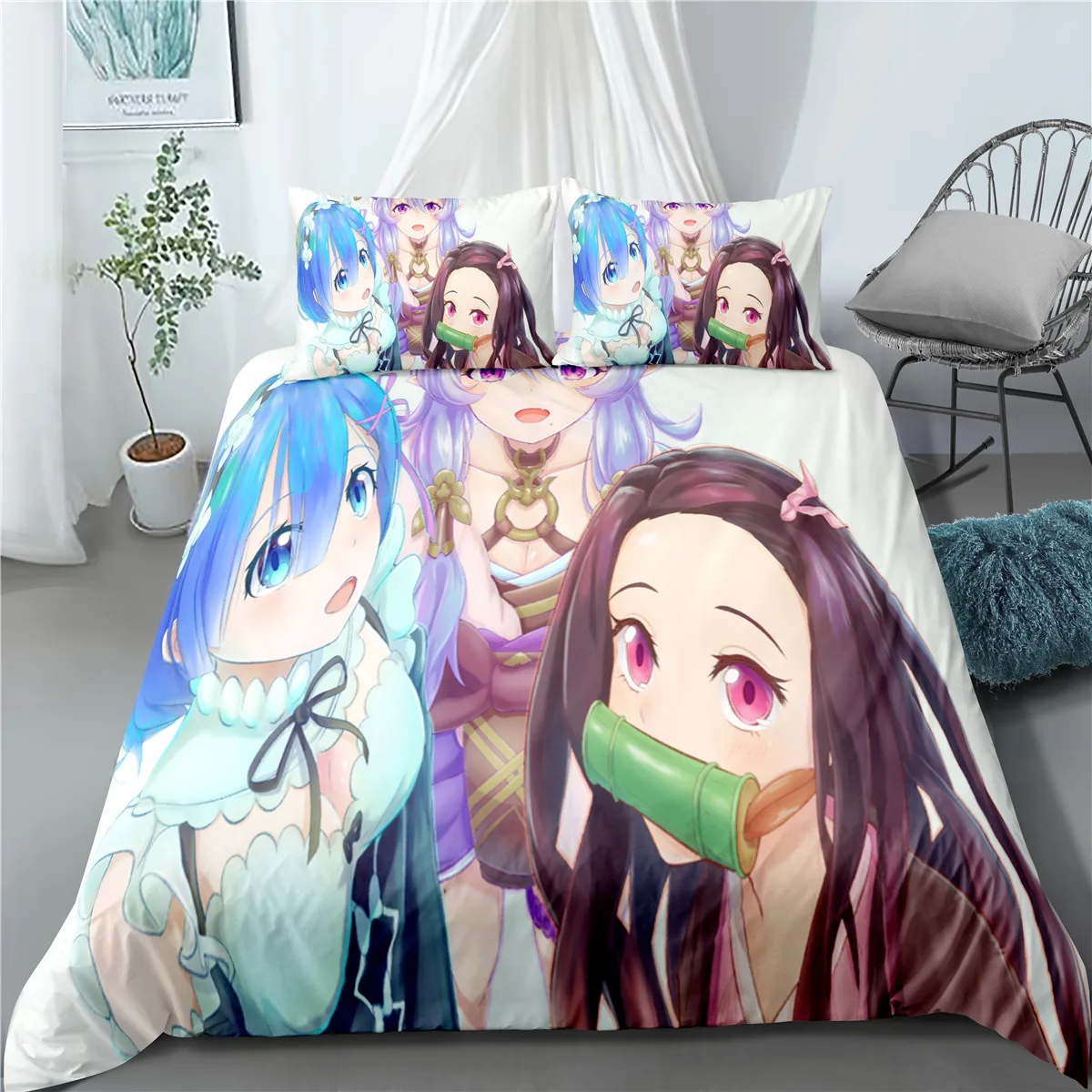 Anime Bedding Set Japan Anime Duvet Cover For Bedroom Cover Set Home Textile Adult Kids Luxury Bed Quilt Cover
Anime Bedding Set Japan Anime Duvet Cover For Bedroom Cover Set Home Textile Adult Kids Luxury Bed Quilt Cover