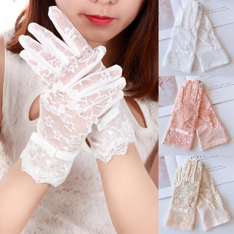 Women Sexy Dressy Gloves Full Finger Lace Gloves Mittens Accessories New Party Paragraph Wedding Gloves High Quality
Women Sexy Dressy Gloves Full Finger Lace Gloves Mittens Accessories New Party Paragraph Wedding Gloves High Quality