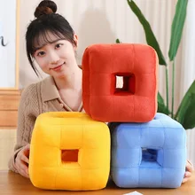 2023 New Cube Nap Pillow Memory Foam Wedge Pillow Comfortable Desk Nap Pillow For Office School Library Sofa Cushion Pillow