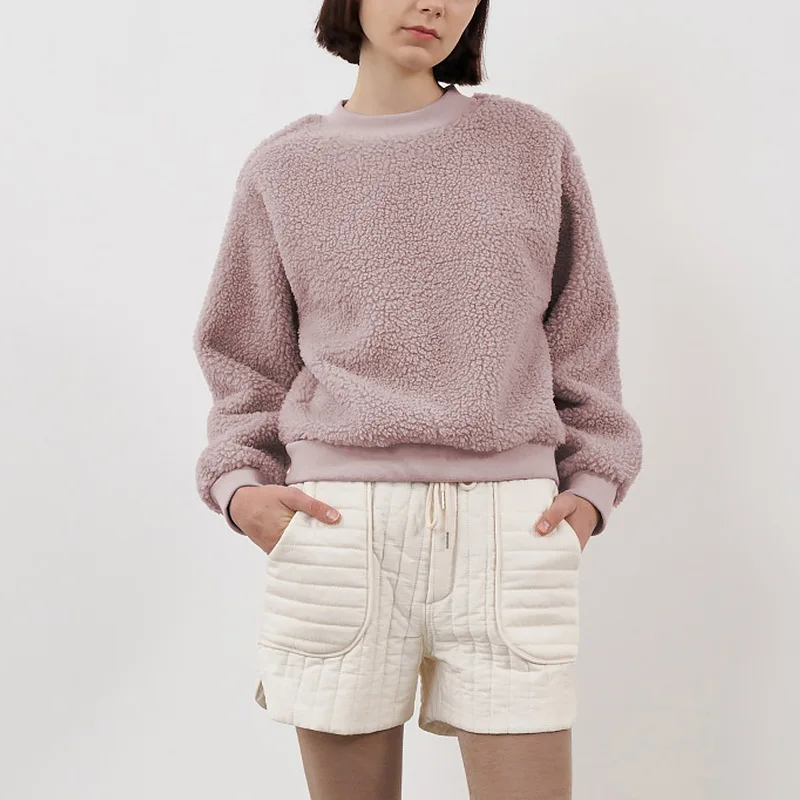 2023 Autumn Korean Fashion Pullovers Women Warm Fleece Hoodies Vintage Sweaters Faux Fur O-Neck Tops Elegant Chic Femininas
2023 Autumn Korean Fashion Pullovers Women Warm Fleece Hoodies Vintage Sweaters Faux Fur O-Neck Tops Elegant Chic Femininas