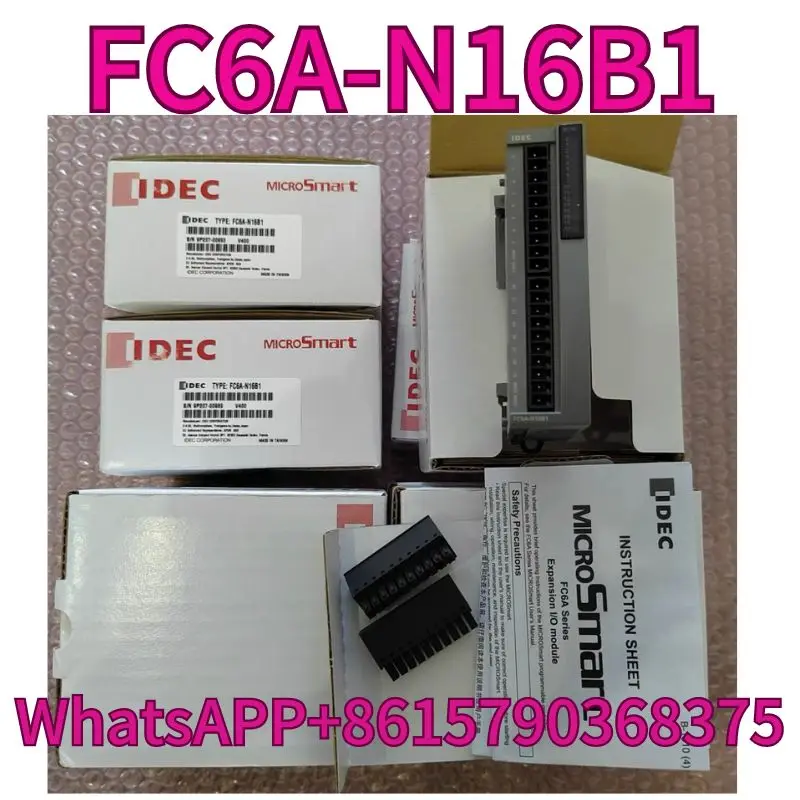 

New input module FC6A-N16B1