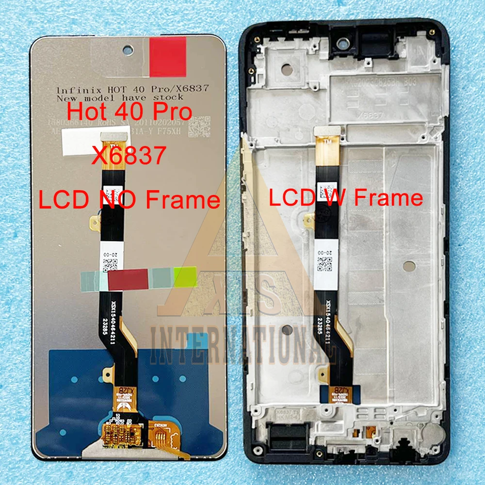 For Infinix Hot Pro X LCD Hot X LCD Display Touch Panel